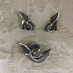 Vintage Marcel Boucher Brooch and Earrings